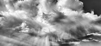 This black-and-white photograph of a cloudburst over Monument Valley by Jim Shoemaker is the Grand Prize winner in the 18th Annual Arizona Highways Online Photo Contest.