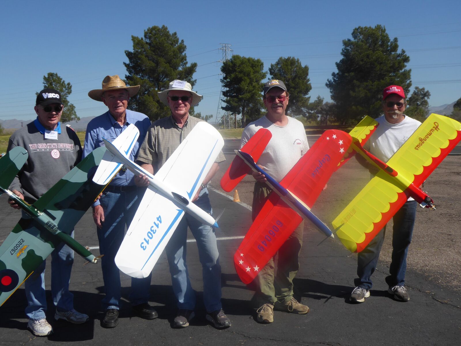 vintage control line airplanes