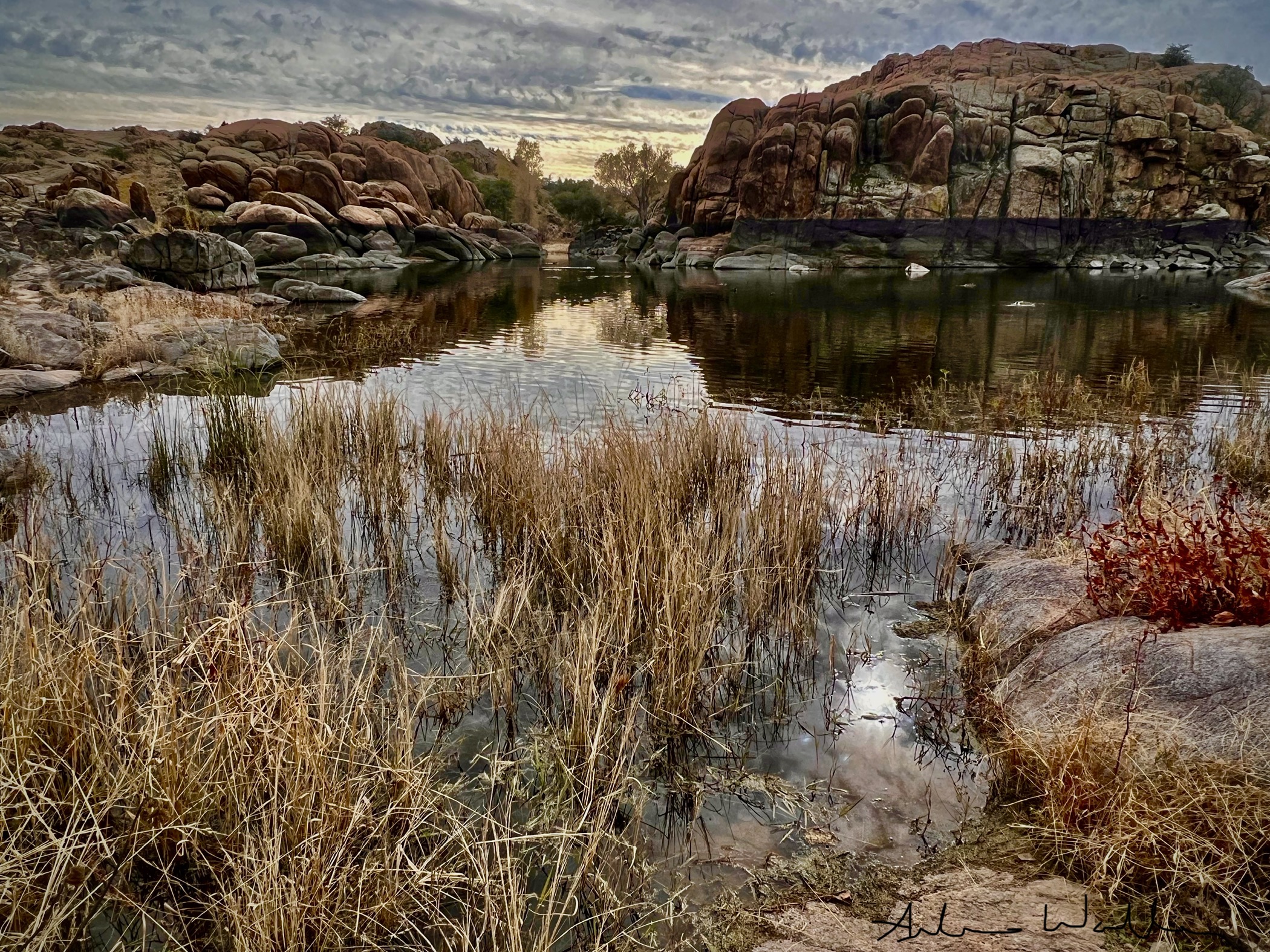 Photo by Arlene Waller  |  This image was captured on the Willow Lake Trail in the Granite Dells area of Prescott.