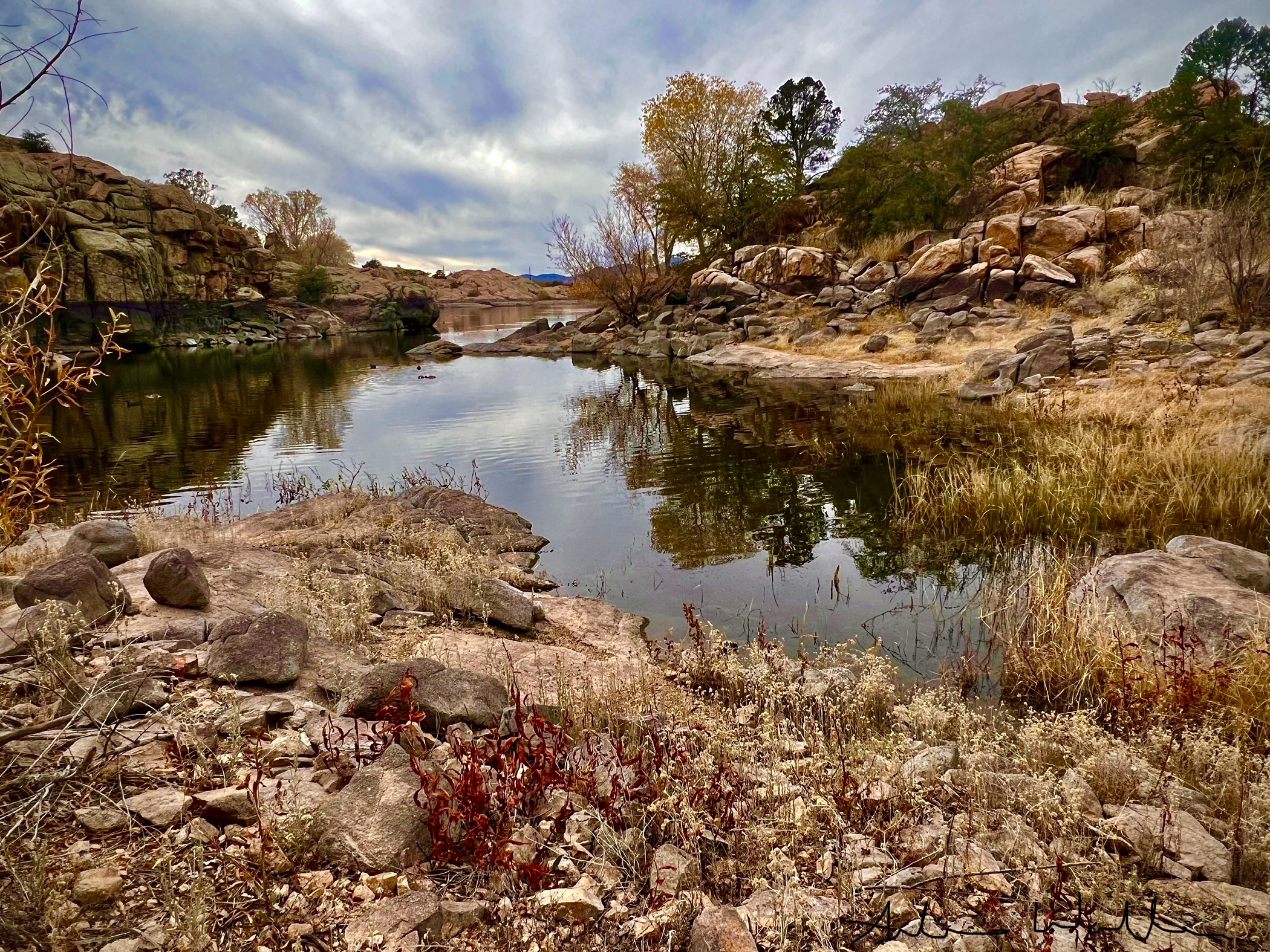 Photo by Arlene Waller  |  This image was created along the Willow Lake Trail in the Granite Dells area of Prescott.