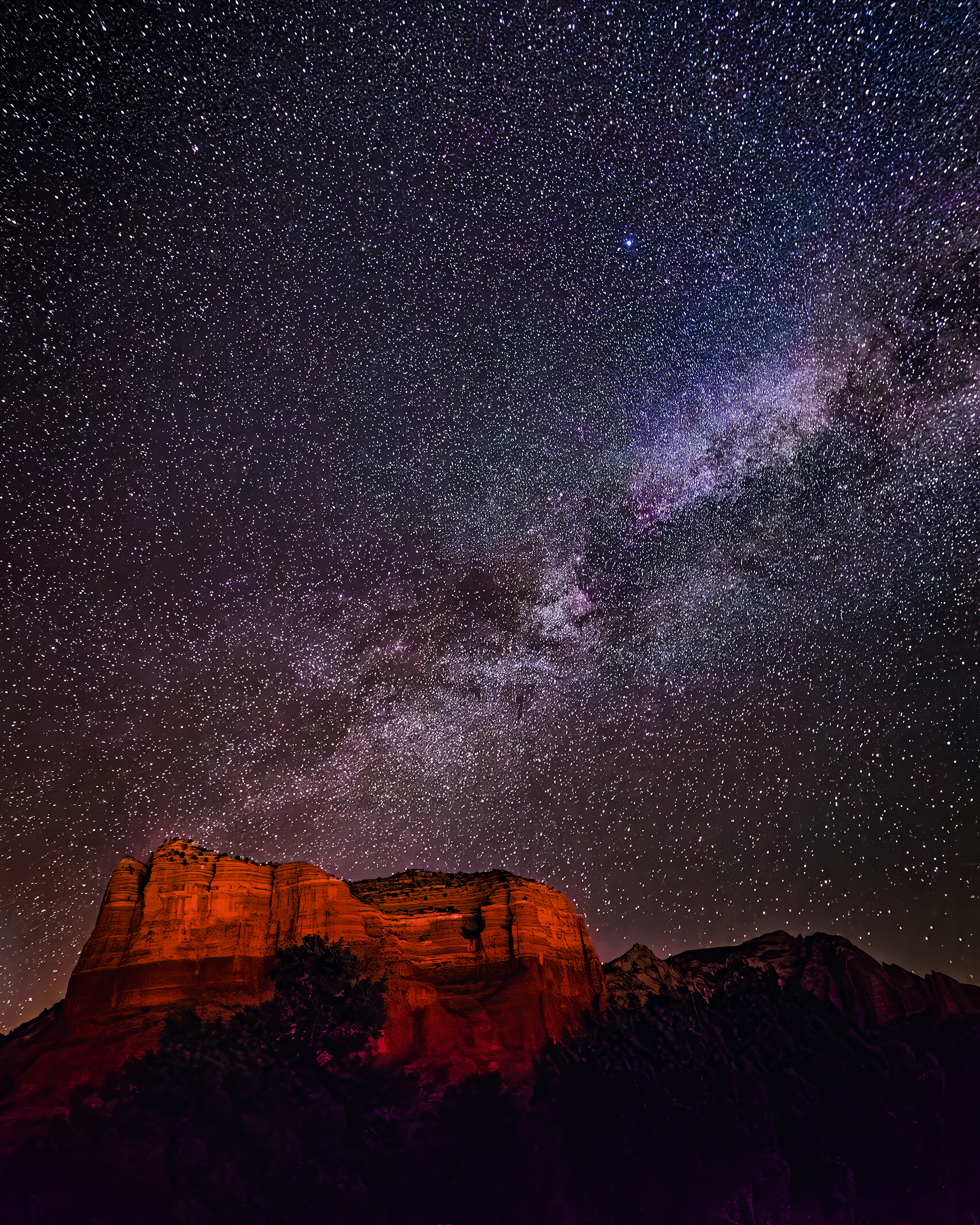 Photo by Susie Reed  |  When the sky is clear and dark above Sedona it’s amazing how many stars you can see!