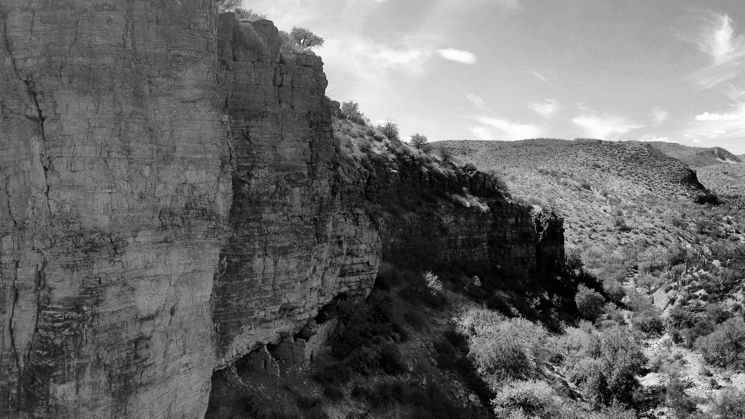 Photo by Ethan Jones  |  Hematite Dwelling - Tonto National Forest
